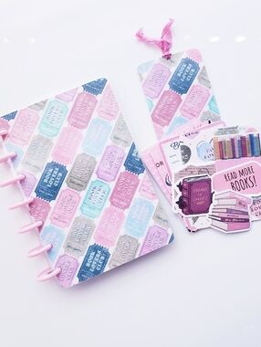 Book Lovers BookTok Bookish Planner Cover Set HP Mini, Skinny Mini or Personal